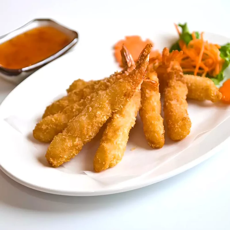 Crispy Battered Shrimp appetizer at Saigon Sun Okotoks